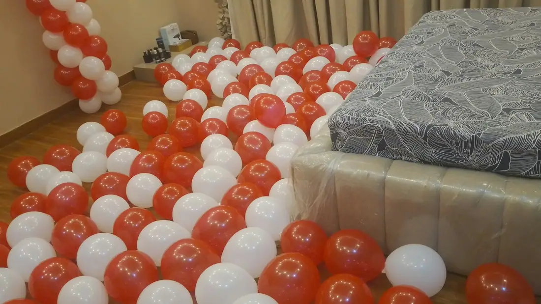 Balloon decoration by Aamir Birthday Decoration & Helium Balloons Services