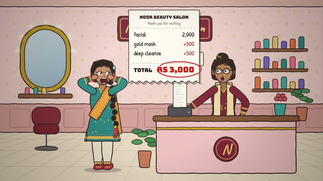 Customers leave when they can't see a price (a short film)