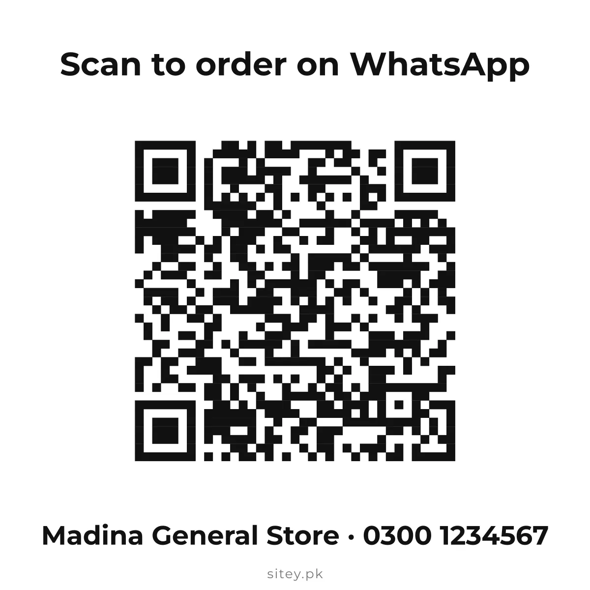 Just the code QR code design